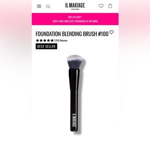 Brand new IL MAKIAGE Foundation Blending Brush